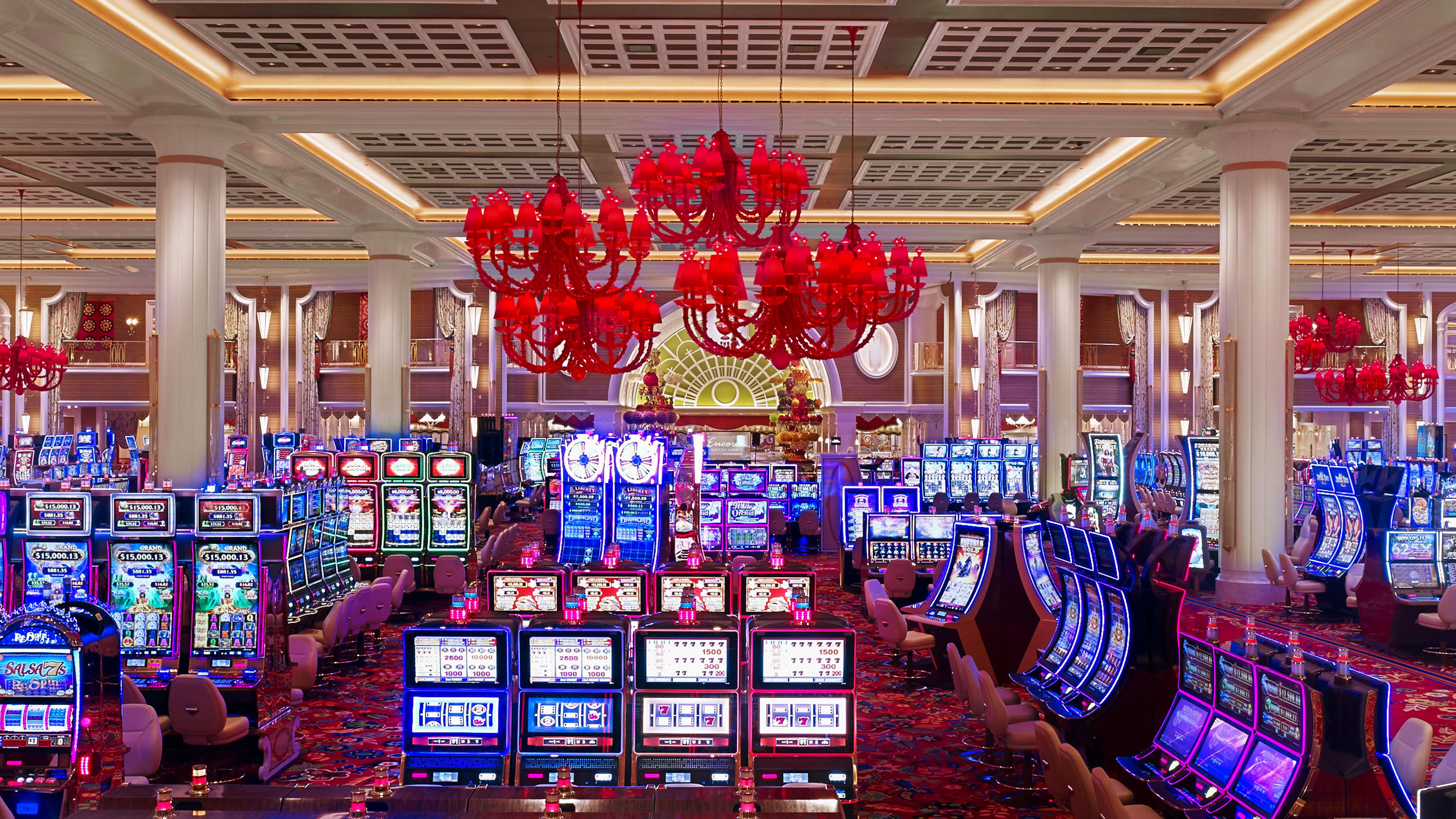 Encore Boston Harbor Everett Exterior foto The casino floor at Wynn Las Vegas